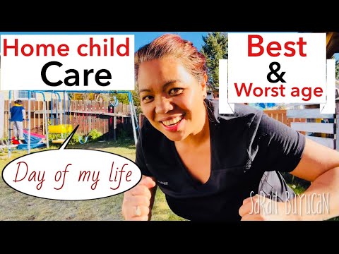 DAY OF MY LIFE AS CHILD CARE PROVIDER |BEST &  WORST AGE IN A DAY HOME CARE |sarah Buyucan