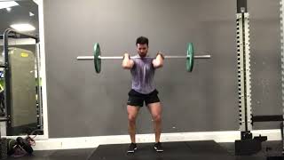 Military Press-Front Squat-Bent Over Row-Deadlift