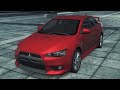 NFS Most Wanted 2012 Mitsubishi Lancer Evolution X 