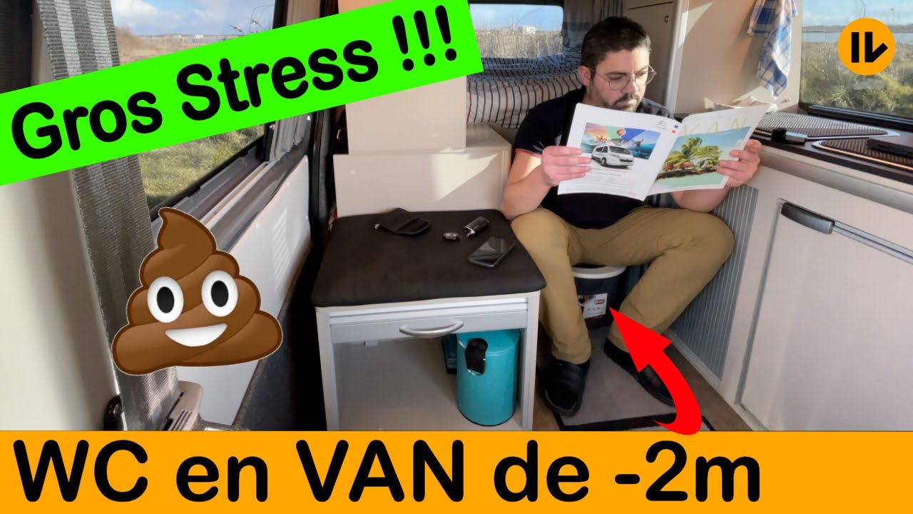 Caca en Vanlife 💩 Présentation de nos toilettes sèches et astuces