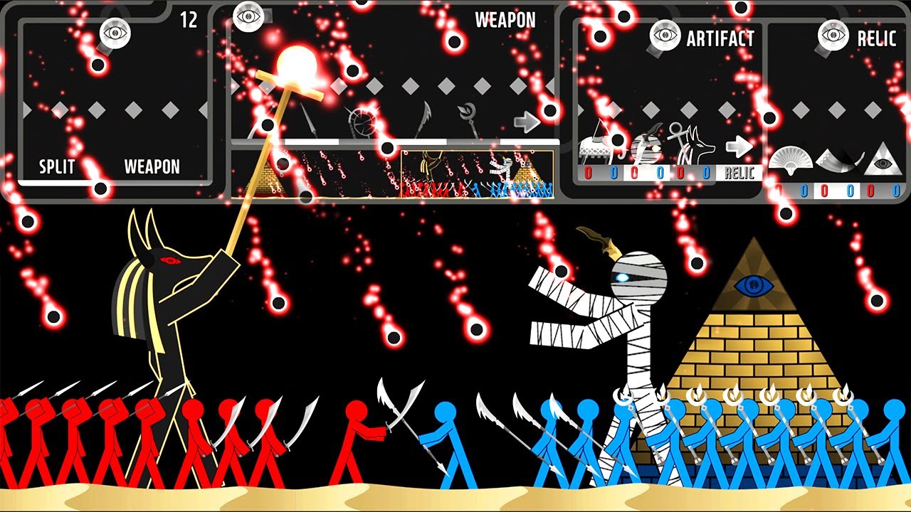 Stickman Fight : War of The Ages - Marble & Ragdoll battle 