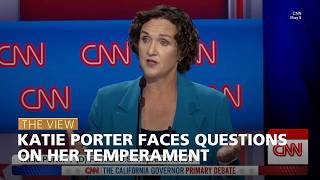 Katie Porter Faces Questions on Her Temperament | The View
