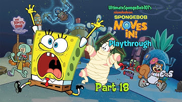 Martians are Invading Bikini Bottom! | SpongeBob Moves In Playthrough Part 18