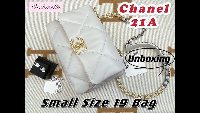 CHANEL 19 21C pastel yellow handbag l unboxing (waiting for 21A