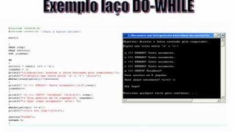Linguagem C - Laço WHILE e DO-WHILE