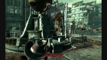 Fallout 3 - Killing a Super Mutant Behemoth with some Help