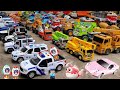 Unboxing R/C Cute Stunt Car, 1:16​ Scale R/C Alloy Police Car, R/C Farm Truck 27Mhz, Gear Excavator