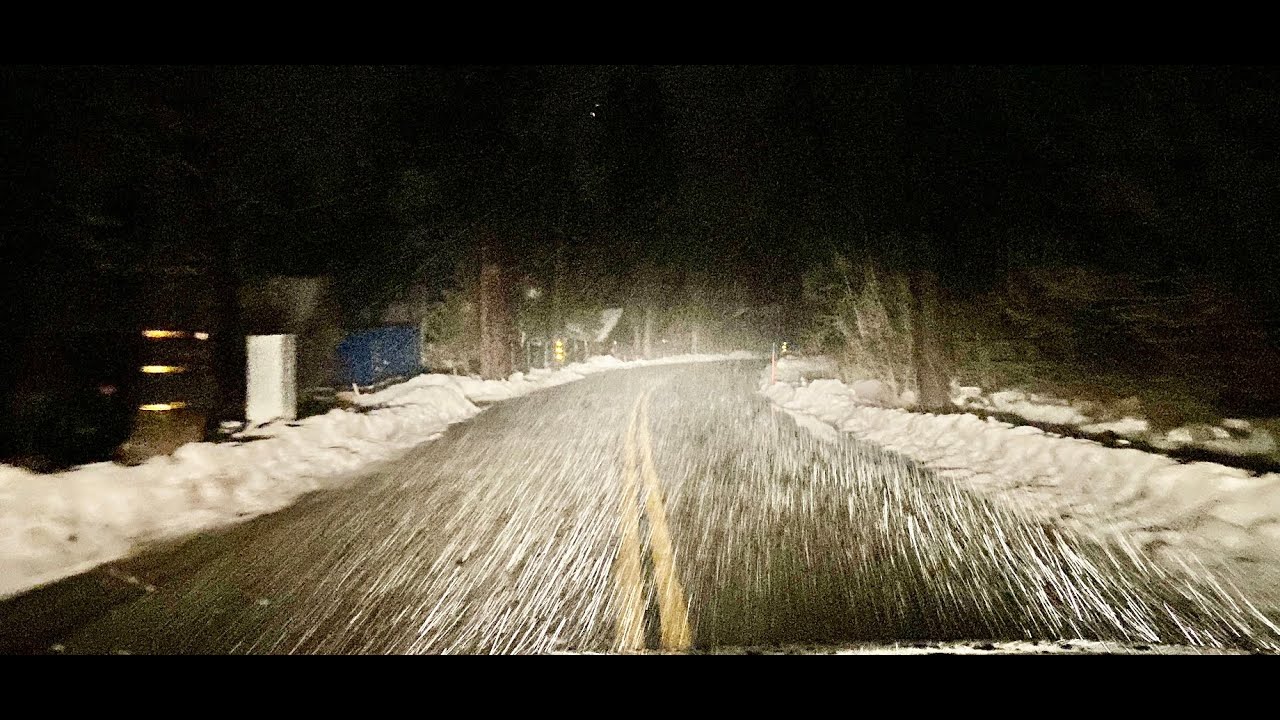 WTH!!! 😱 Snowing Good in Big Bear Lake, CA. Better Than Expected ❄️ Some Roads Turning White 3/17/25