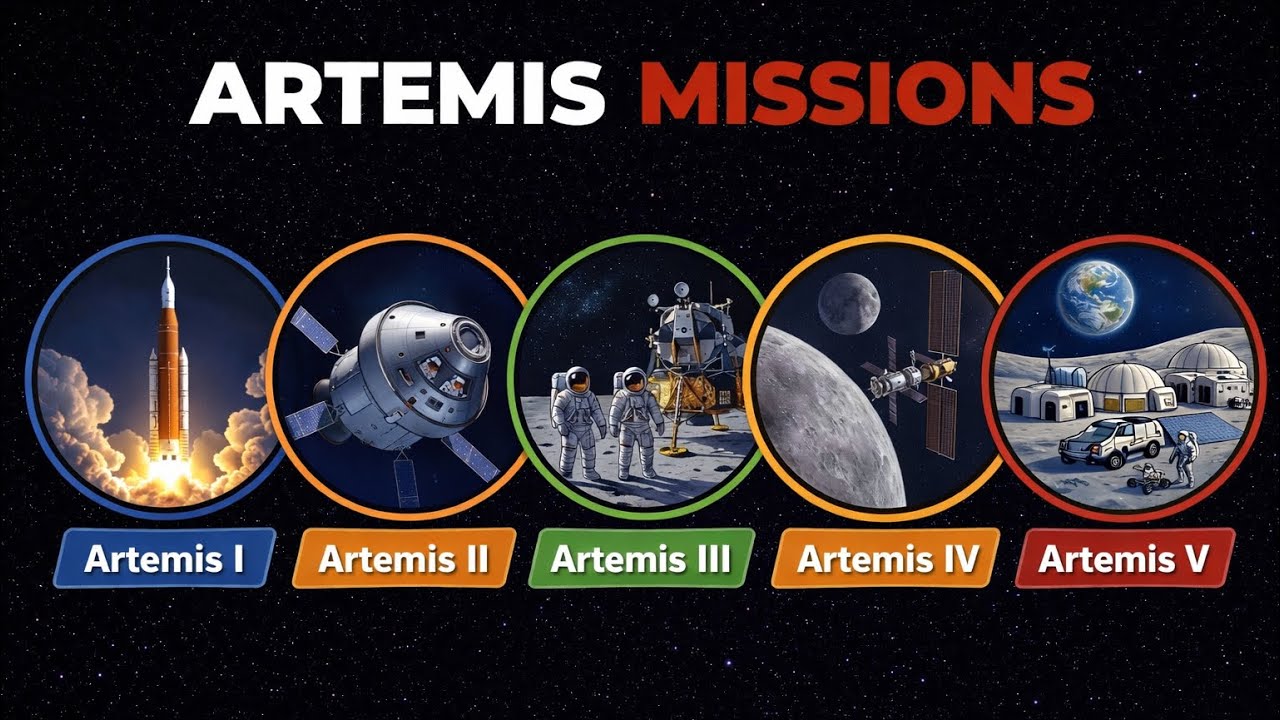 Every Artemis Mission - Explained in 6 Minutes 