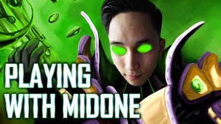 PLAYING IN SEA SERVER WITH MIDONE - SingSing Dota 2 Highlights