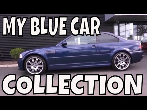 My Blue Car Collection