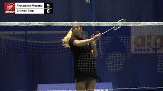 Badminton WS Finals  East Coast Open 2018  Alexandra Mocanu vs Brittney Tam