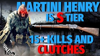 Martini Henry Is S Tier! 15+ Kills And Clutches To Prove It! | Hunt Showdown