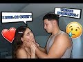 BEING INSECURE TO SEE HOW MY BOYFRIEND REACTS ! (SO CUTE)