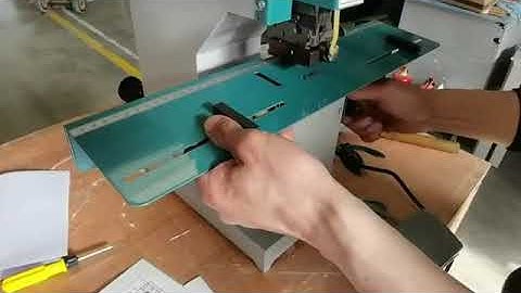 Single Head Wire Stapler Electric Wire Stitcher Binding Machine for Flat and Saddle Stitching