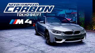 NFS Carbon Tokyo Drift BMW M4 Tunning and Test Race Gameplay