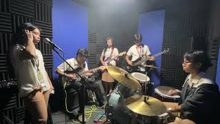 Aika with her UST-AMV Bandmates