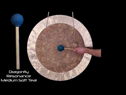 Engraved - 32" 'Ankh' Deep Breath Gong (#RMW123) - Gongs Unlimited