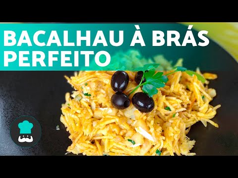 Bacalhau à Brás perfeito ✌️ (bacalhau com batata palha)