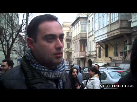 აქცია ადვოკატთა ასოციაციის ოფისთან