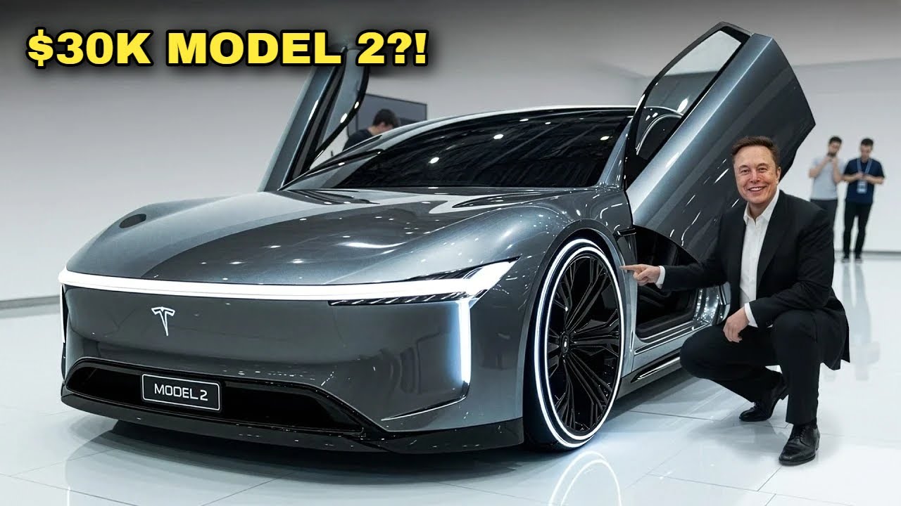 Tesla Model 2 at ~$30K? This Catch Changes Everything