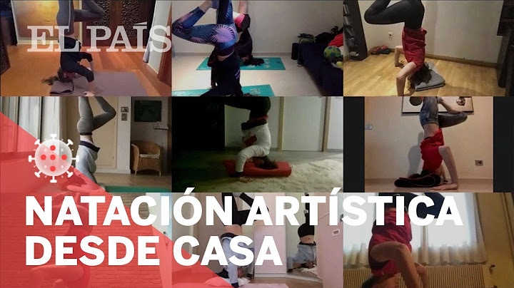 #CORONAVIRUS El equipo de natación artística ENTRENA en casa