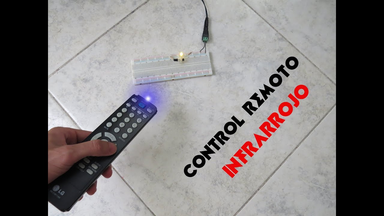 noche Mariscos colateral Encender led a CONTROL REMOTO/Ideatronic - YouTube