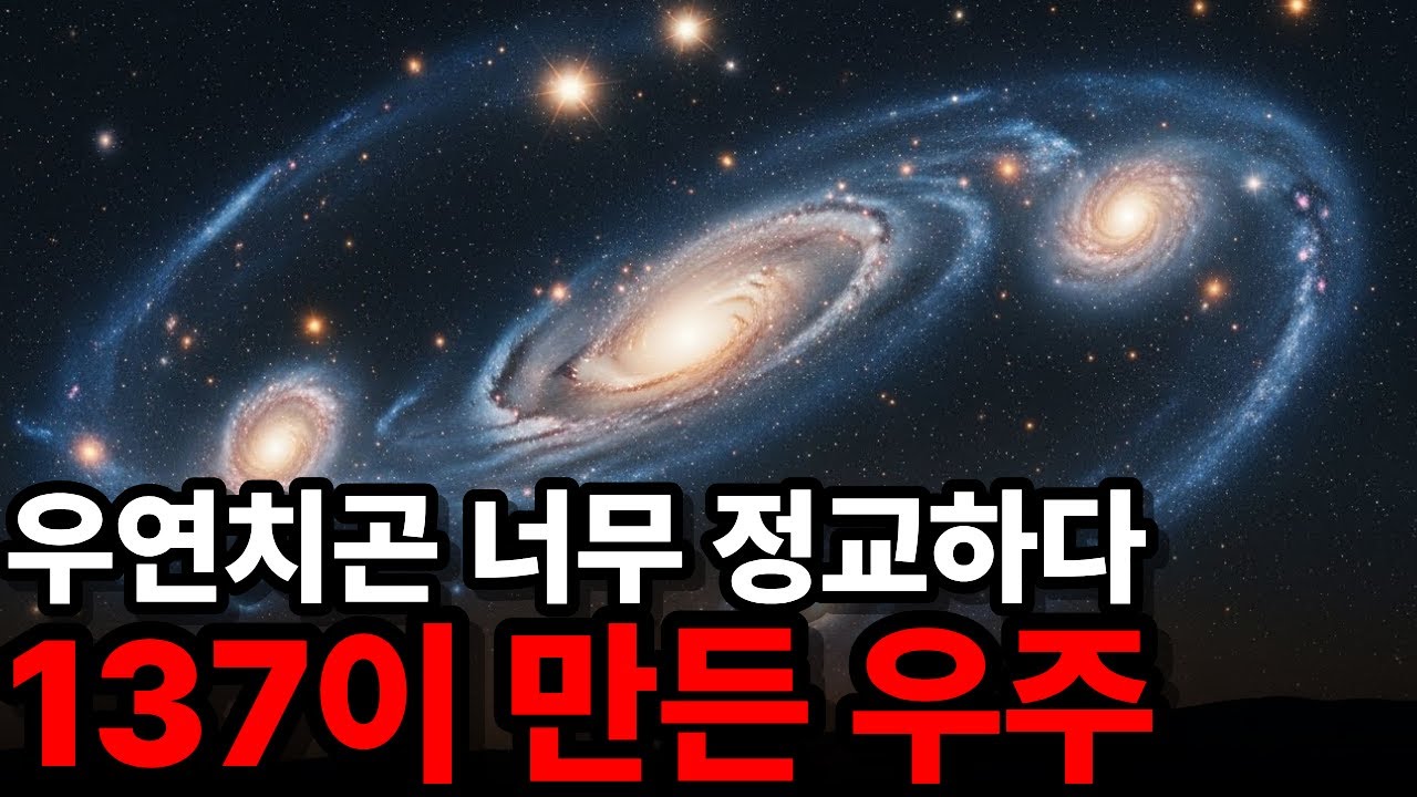 우주는 왜 이렇게 완벽하게 만들어졌을까?시뮬레이션일까, 신의 설계일까?