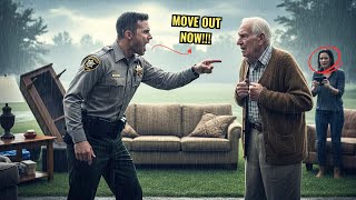 101 Years Old. Evicted in the Rain... What the Neighbor Revealed Stopped the Sheriff Cold
