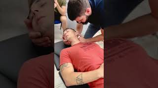 HIGH CERVICAL HVLA MANIPULATION TECHNIQUE by Adnan Kojić PT #neckpainrelief