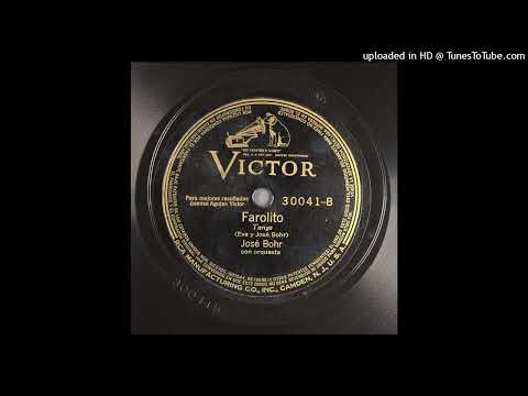 Farolito (tango) Eva y J. Bohr José Bohr PBVE-54877 18-07-30 V 30.041-B
