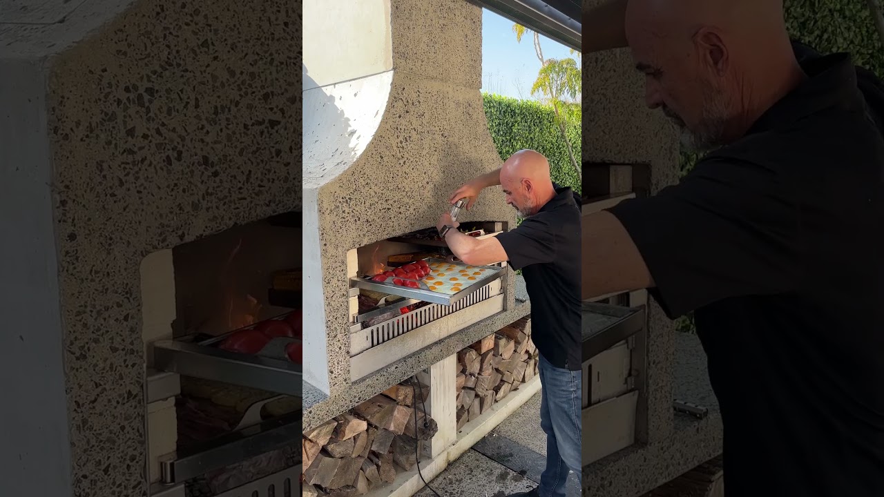 Forget the fry pan…everything tastes better over flames! 🔥