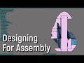 Designing for Assembly in Fusion 360 (Advanced CAD Tutorial)