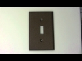 Textured Bronze Single Toggle wall plate cover Textured Bronze Single Toggle wall plate cover
