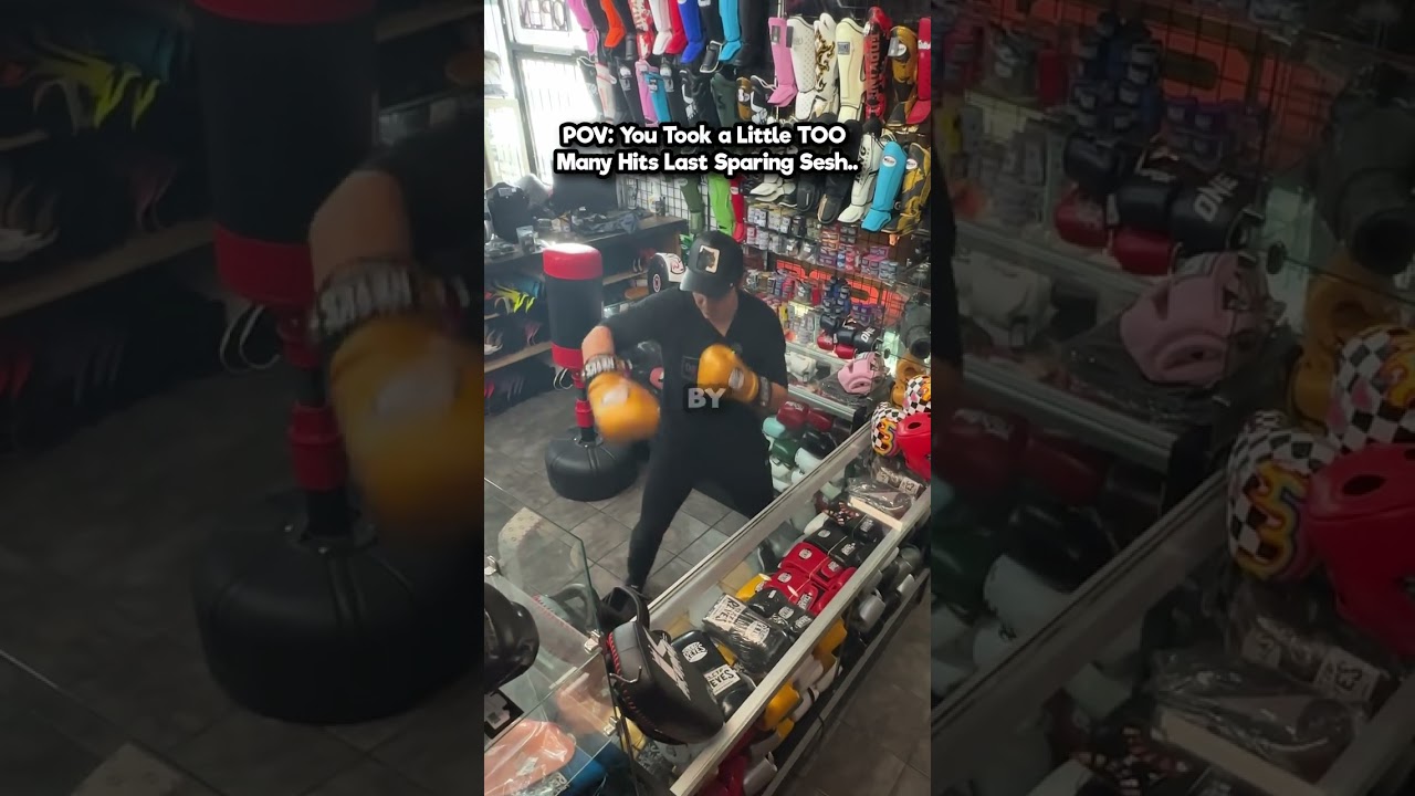 POV: When Boxing Hits You a Little Too Hard 🥊💀