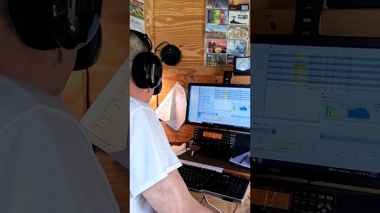 ARRL Field Day 2023 with Ham Radio CW Operator K1OT at W1M 3A ME