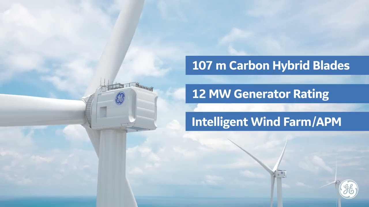 world's most powerful offshore wind Turbine । Halide--X । GE Renewable energy