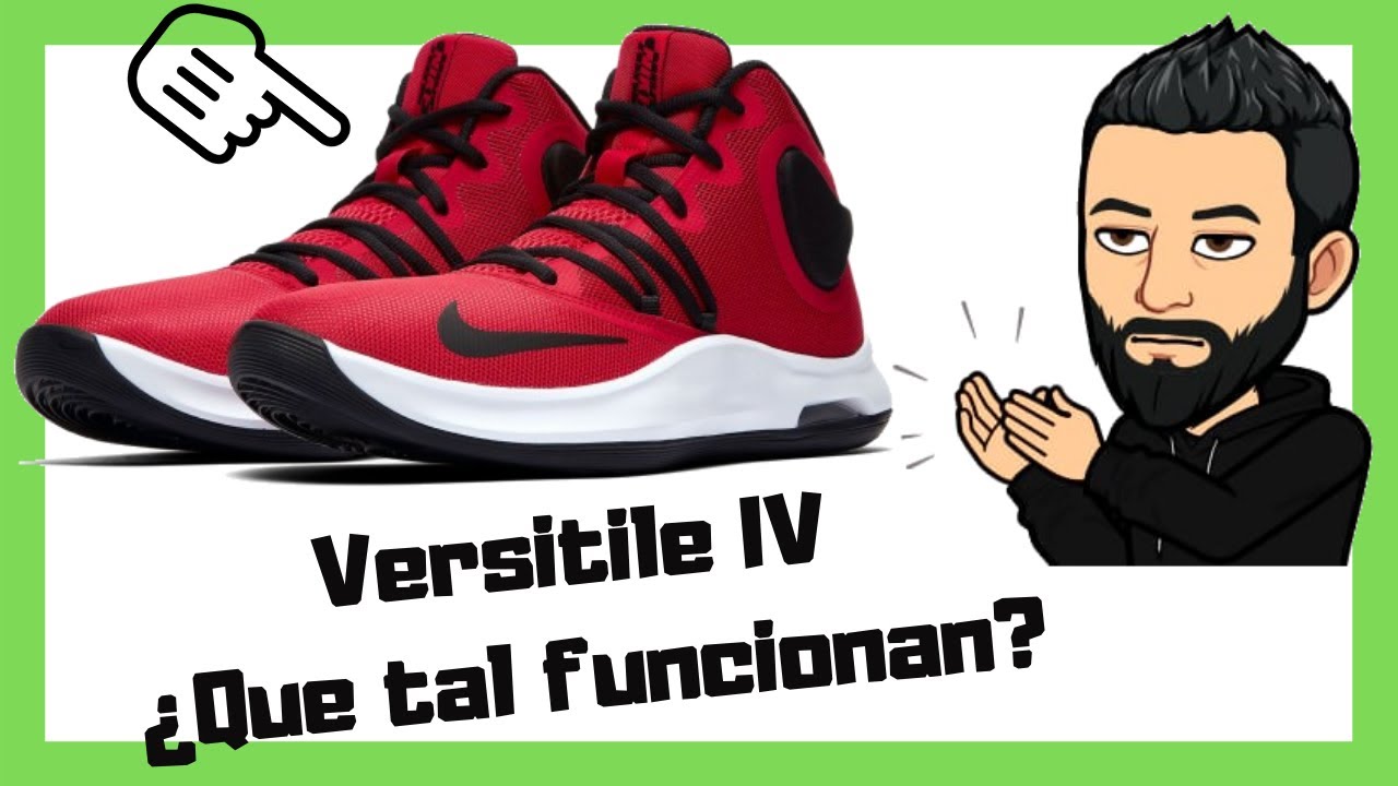 Nike Air Versitile IV 🤩 ¿Que tal FUNCIONAN❓ [Review en Español! ] - YouTube
