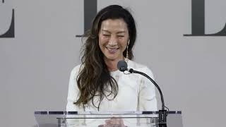 Michelle Yeoh Speech At The 29th Annual ELLE Women In Hollywood Celebration