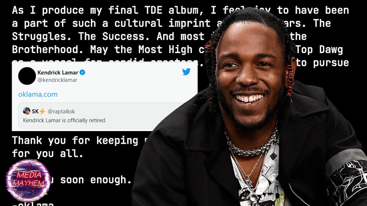 Kendrick Lamar's New Album is Coming(oklama?) - YouTube