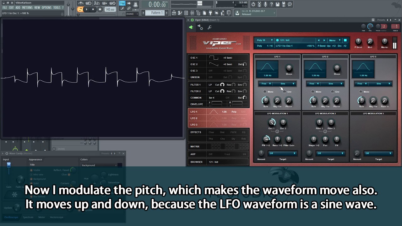 FL Studio Basics #24 - Learn Basic Synthesis Using Wave Candy - YouTube
