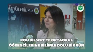 Koü Bi̇lfestte Ortaokul Öğrencilerine Bilimle Dolu Bir Gün