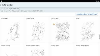 Mencari Sparepart Vixion Mudah dengan Aplikasi Part Katalog Yamaha - Cek Kode dan Harga dg Android