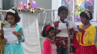 Kids Christmascarolspozhichalur Parish Chennaifr. Bernand Cpps