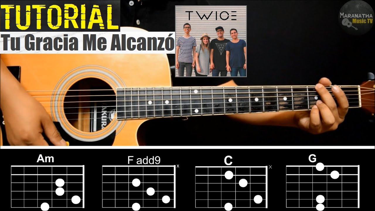 Tu Gracia Me Alcanzó (Whole Heart - Hillsong United) || TUTORIAL GUITARRA | Acordes | Rasgueo