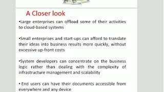 CC- Cloud Computing-BE CSE-IT- A Closer Look