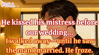 He kissed his mistress before our wedding… I walked away—until he saw the man I married  He froze...