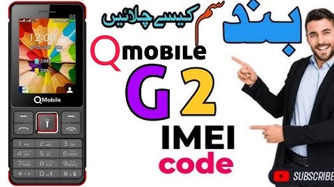q mobile G2 IMEI number change | q mobile g2 IMEI code | Q mobile IMEI repair | G2 IMEI change
