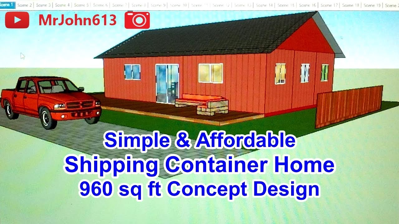 iShippingi iContaineri iCabini Home iConcepti Design 960 sq ft 