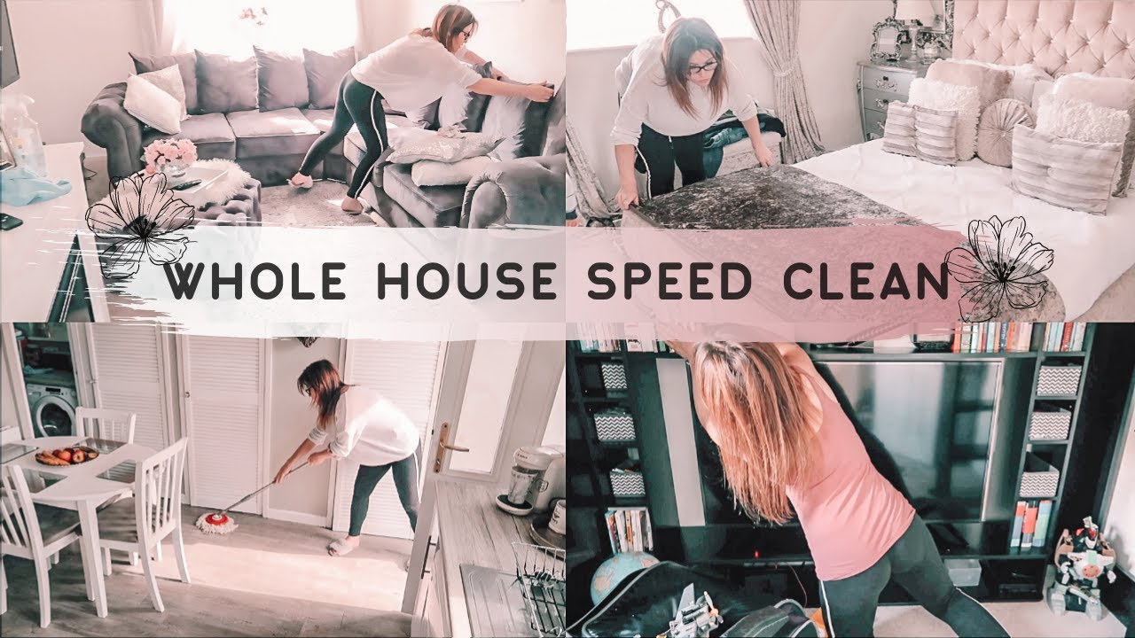 🌞 SUMMER SPEED CLEAN WITH ME | WHOLE HOUSE CLEAN | EXTREME CLEANING ...